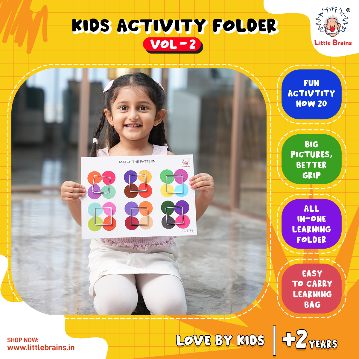Kids Activity Folder ( Vol-2) Age - 3+